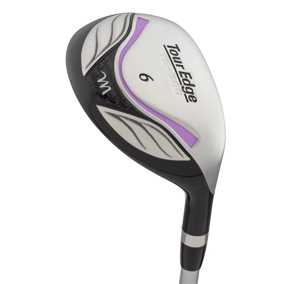 Tour Edge Women's TE-300 Complete Golf Package Set - Silver/Lilac