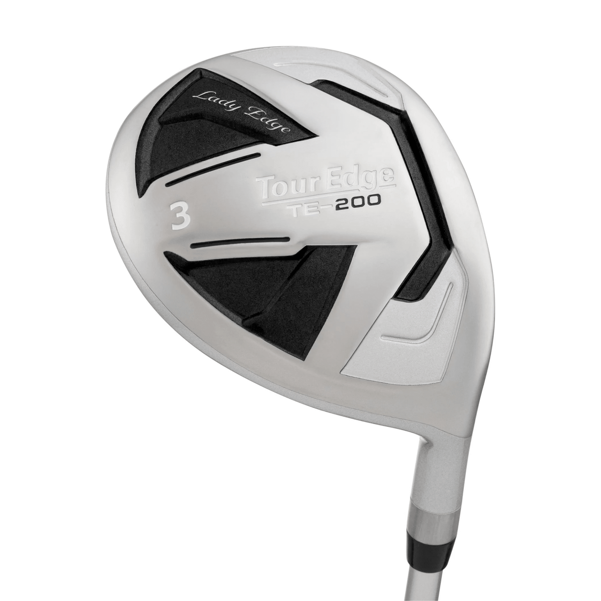 Tour Edge Women's TE-200 Complete Golf Package Set - Black/Silver