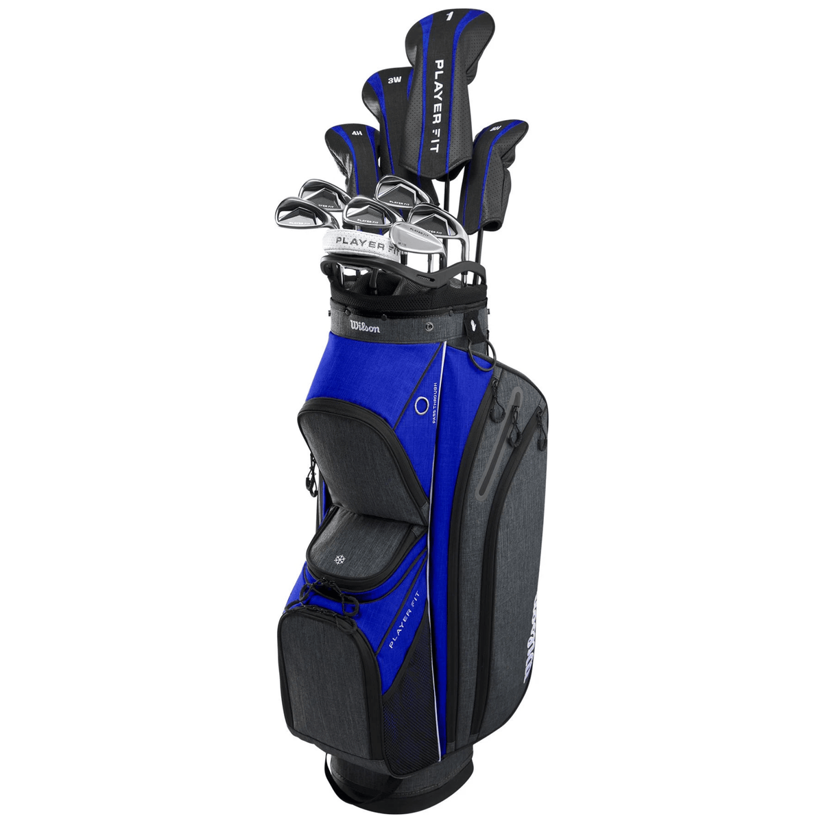 Wilson PlayerFit Complete Golf Package Set - Cart Bag